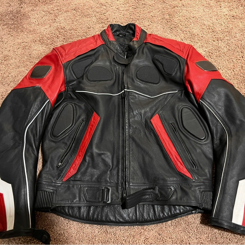 Unik Black and Red Performance Jacket